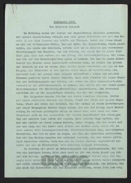 Werke Zillichs als Verfasser: Kurzprosa - Weihnacht 1916
