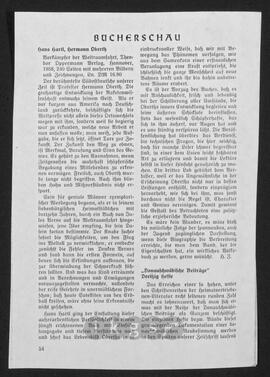 Werke Zillichs als Verfasser: Rezensionen - Hermann Oberth. Vorkämpfer der Weltraumfahrt von Hans Hartl
