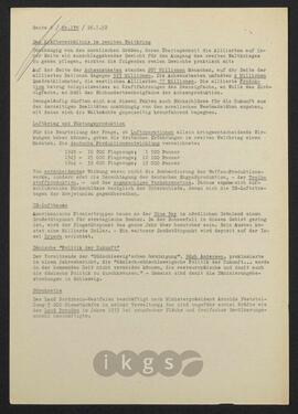 Materialsammlung: Thematische Sammlung A-Z - Drittes Reich, Zweiter Weltkrieg und Nachkriegszeit