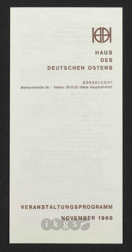 Materialsammlung: Thematische Sammlung zu Körperschaften und Organisationen - Haus des deutschen Ostens