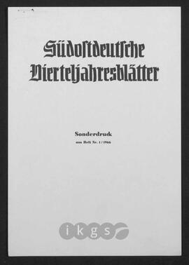 Werke Zillichs als Verfasser: Aufsätze und sonstige Arbeiten - Erregung über eine Denkschrift der evangelischen Kirche