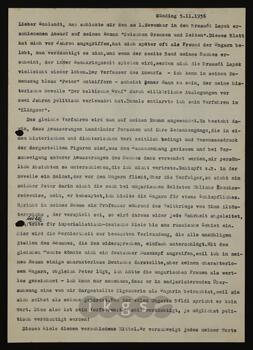 Korrespondenz mit Schlandt, Hermann
