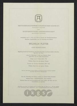 Materialsammlung: Thematische Sammlung zu Körperschaften und Organisationen - Deutsches Kulturwerk europäischen Geistes e. V. und Sudetendeutsche Landsmannschaft (Kreisverband München)