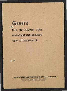 Lebensdokumente: Entnazifizierungsakte
