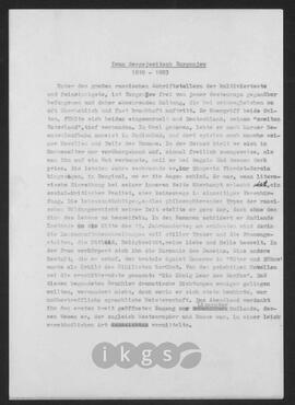 Werke Zillichs als Verfasser: Biografien - Turgenjew, Iwan Sergejewitsch