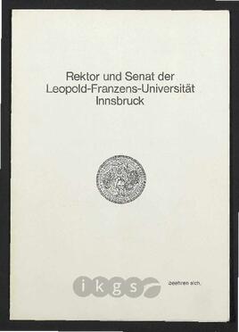 Lebensdokumente: Dr.-Heinrich-Zillich-Stipendium