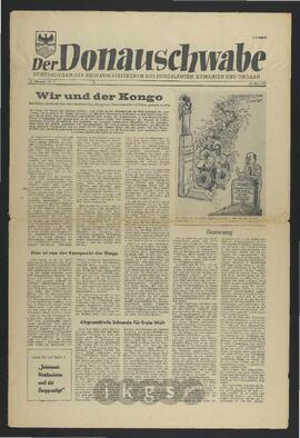 Materialsammlung: Thematische Sammlung zu Zeitungen und Zeitschriften - Der Donauschwabe