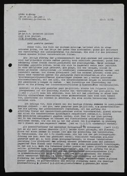 Korrespondenz mit Knopp, Bruno Wilhelm