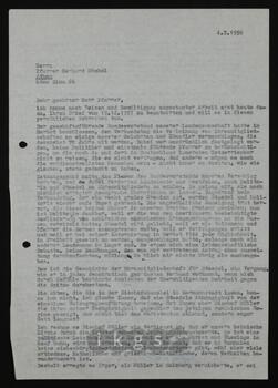 Korrespondenz mit Möckel, Gerhard