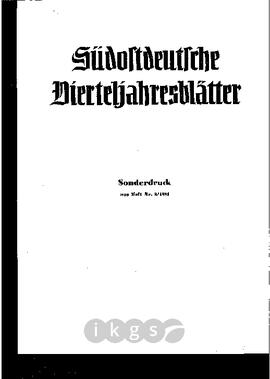 Werke Zillichs als Verfasser: Rezensionen - Dokumente zur Zeitgeschichte. Zwei Bände über die Bischöfe der Siebenbürger Sachsen