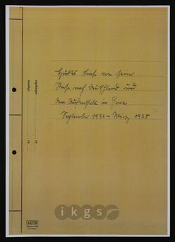 Familienbriefe: Zillich, Maria