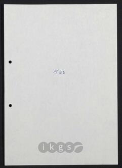 Werke Zillichs als Verfasser: Klingsor-Texte - 1933