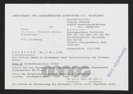 Materialsammlung: Thematische Sammlung zu Körperschaften und Organisationen - Arbeitskreis für Siebenbürgische Landeskunde e. V. Heidelberg