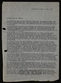 Korrespondenz mit Böhme, Herbert (Deutsches Kulturwerk Europäischen Geistes e. V. und Deutsche Akademie für Bildung und Kultur)