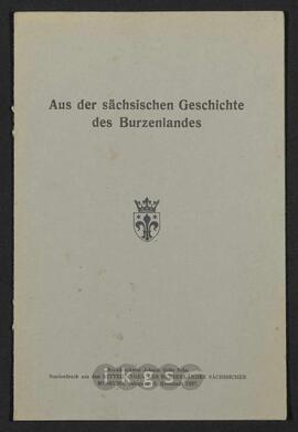 Materialsammlung: Thematische Sammlung zu Städten, Gemeinden und Ortschaften - Burzenland