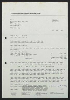 Lebensdokumente: Heizkostenabrechnungen