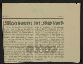 Materialsammlung: Thematische Sammlung zu Zeitungen und Zeitschriften - Süd-Ost. Tageblatt der Volksgemeinschaft der Deutschen in Rumänien (1936-1938)