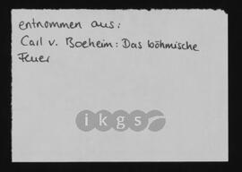 Korrespondenz mit Kraft, Adam (Adam Kraft Verlag)