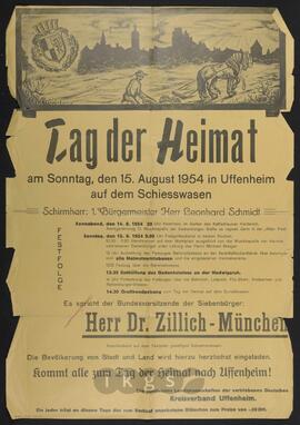 Materialsammlung: Thematische Sammlung zu Körperschaften und Organisationen - Vereinigte Landsmannschaften der vertriebenen Deutschen (Kreisverband Uffenheim)