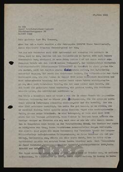 Korrespondenz mit Trauner, N.N. (Josef Weinheber-Gesellschaft)