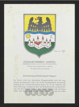 Materialsammlung: Thematische Sammlung zu Körperschaften und Organisationen - Donauschwäbische Kulturstiftung in Bayern
