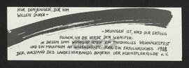 Materialsammlung: Thematische Sammlung zu Körperschaften und Organisationen - Die Künstlergilde e. V.