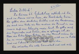 Korrespondenz mit Hermann, Albert
