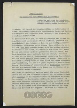 Materialsammlung: Thematische Sammlung zu Körperschaften und Organisationen - Stiftung Ostdeutscher Kulturrat