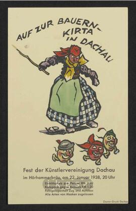 Materialsammlung: Thematische Sammlung zu Körperschaften und Organisationen - Künstlervereinigung Dachau
