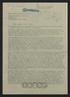Materialsammlung: Thematische Sammlung - Eggebrecht, Jürgen