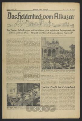 Materialsammlung: Thematische Sammlung zu Zeitungen und Zeitschriften - Berliner Lokal-Anzeiger, Beiblatt (1936)