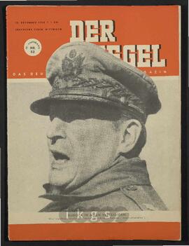 Materialsammlung: Thematische Sammlung zu Zeitungen und Zeitschriften - Der Spiegel, 4 (1950), 52