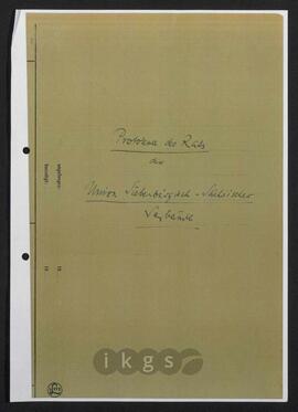Materialsammlung: Thematische Sammlung zu Körperschaften und Organisationen - Union Siebenbürgisch-sächsischer Verbände